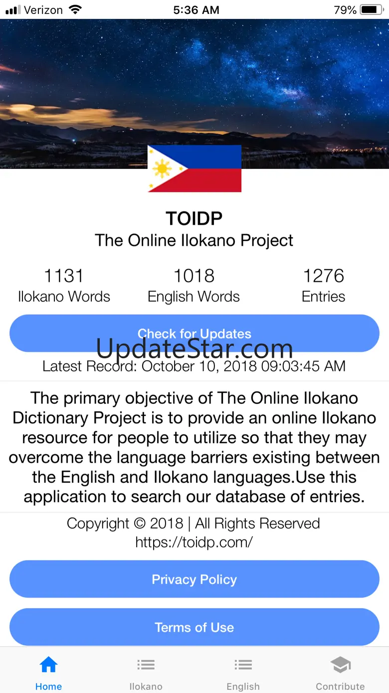 Ilokano Search 1.10