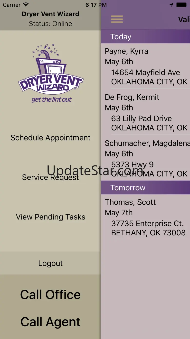 Dryer Vent Wizard Dispatch 2.182