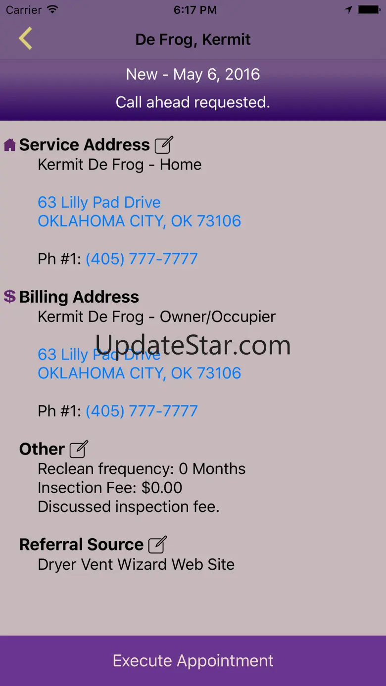 Dryer Vent Wizard Dispatch 2.182