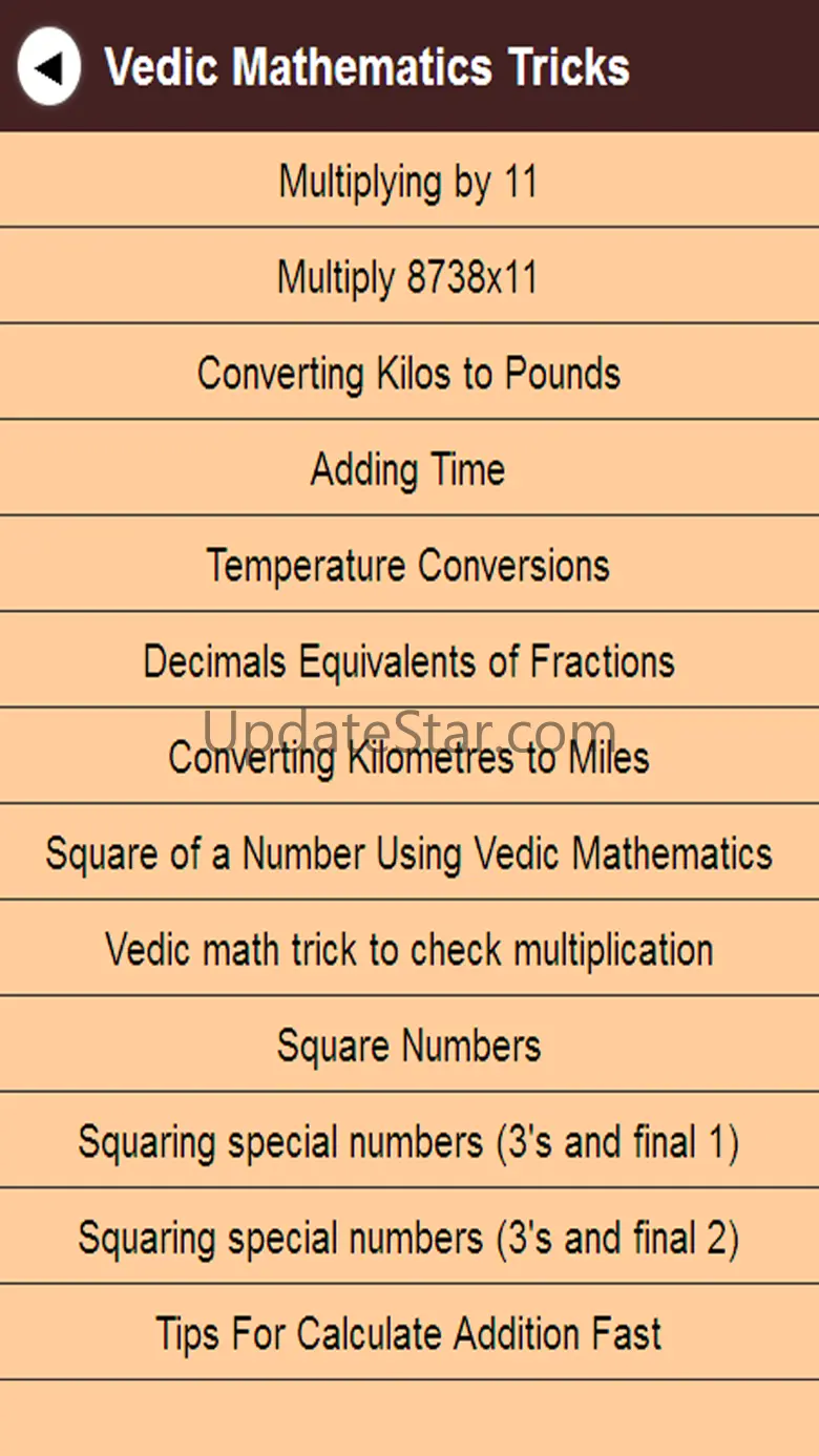 Best Vedic math 1.1