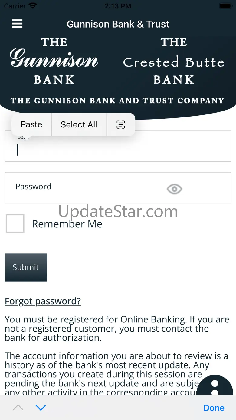 The Gunnison Bank and Trust Co 2.2.4