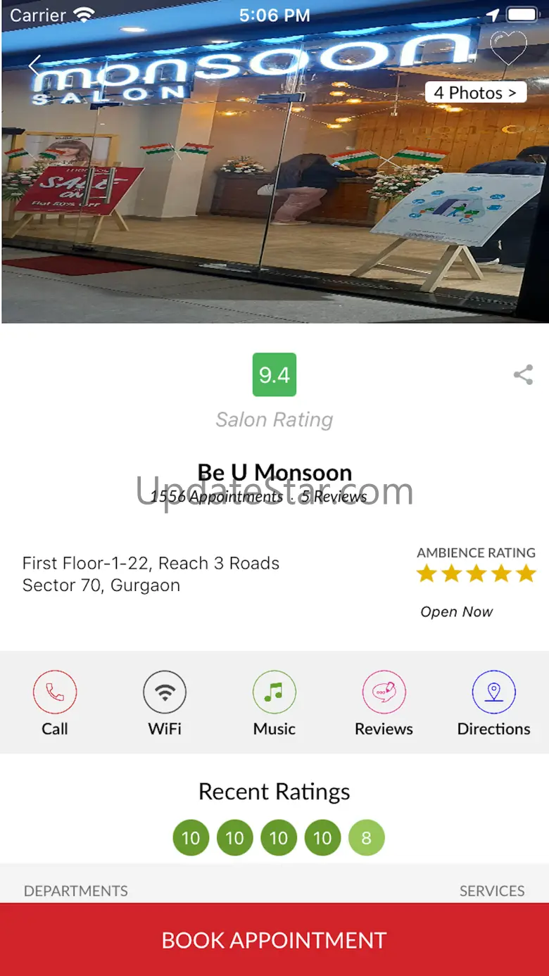 Be U Salons 7.8.0