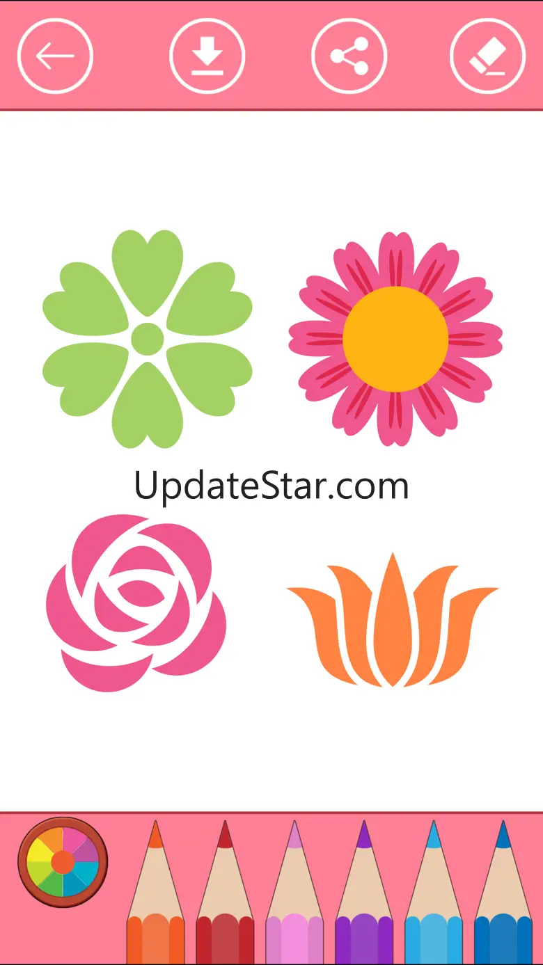Flower Coloring Pages: Mandala Colouring Book 1.0