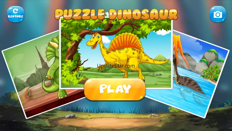 dinosaur puzzle toddlers learning game 1.0