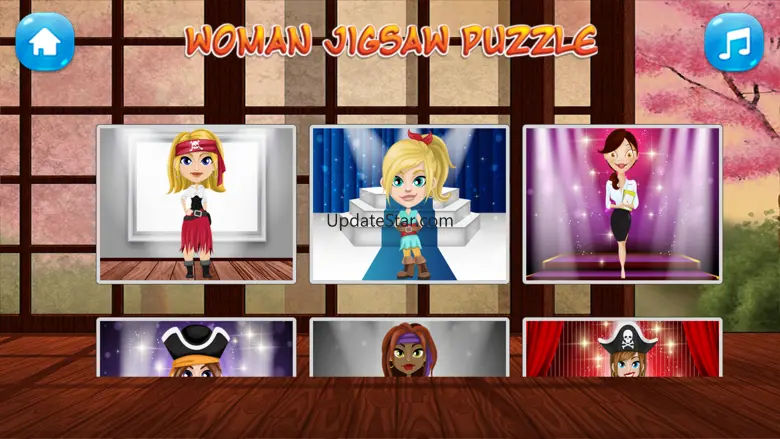 woman jigsaw puzzle games for 7 year olds 1.0