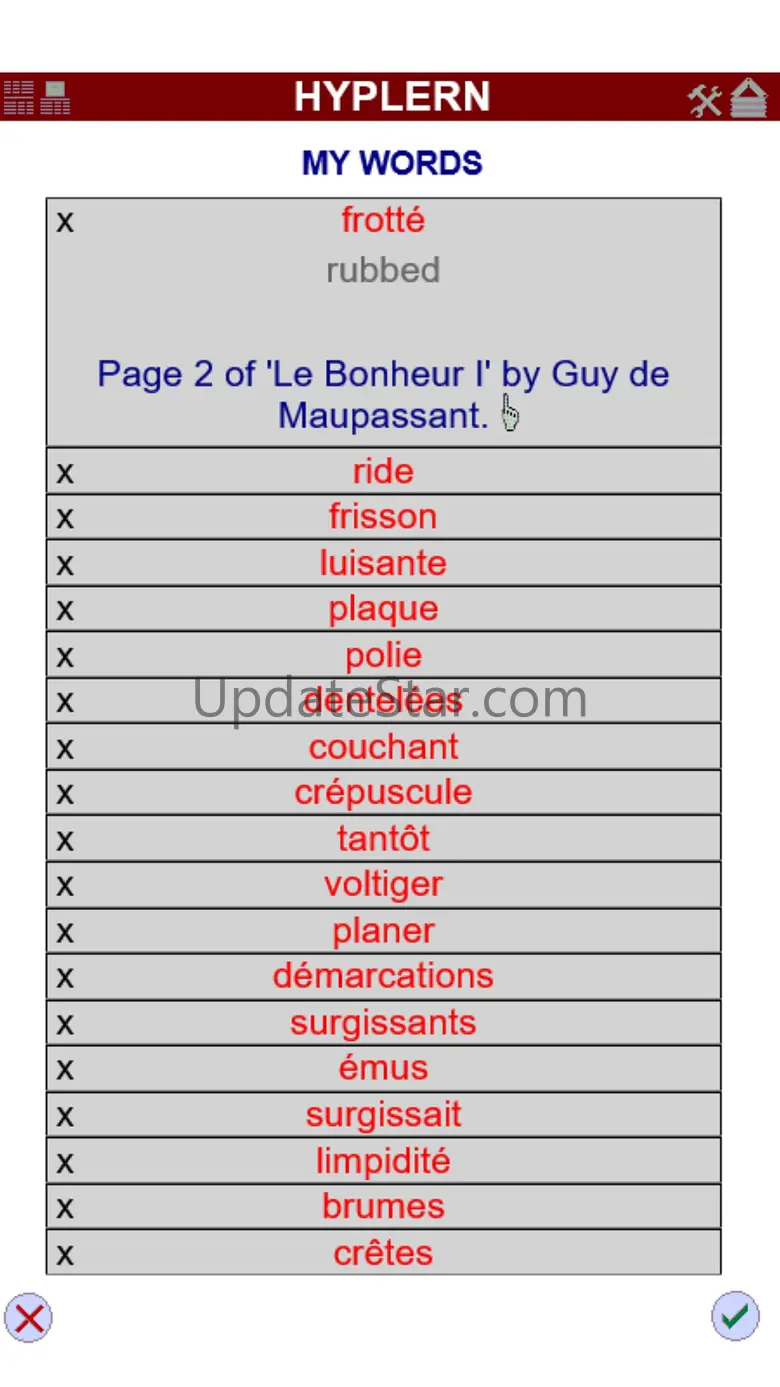 HypLern French Reader 1.2.6