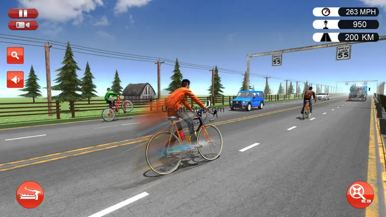 Bicycle City Rider: Endless Highway Racer 1.0