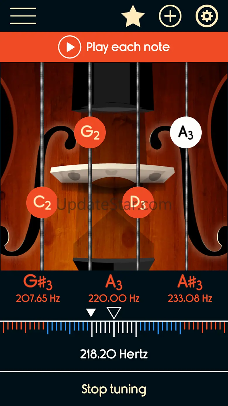 Violoncello Tuner 1.1