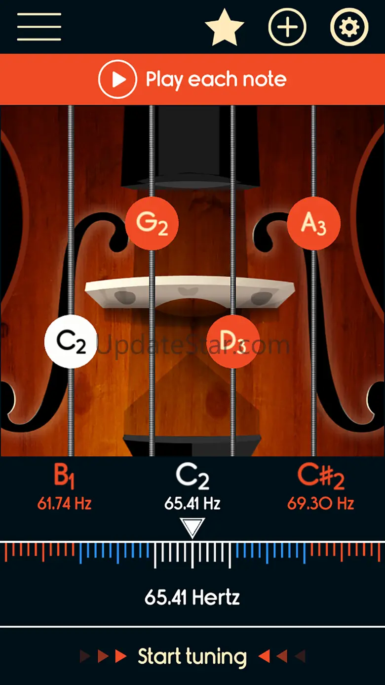 Violoncello Tuner 1.1