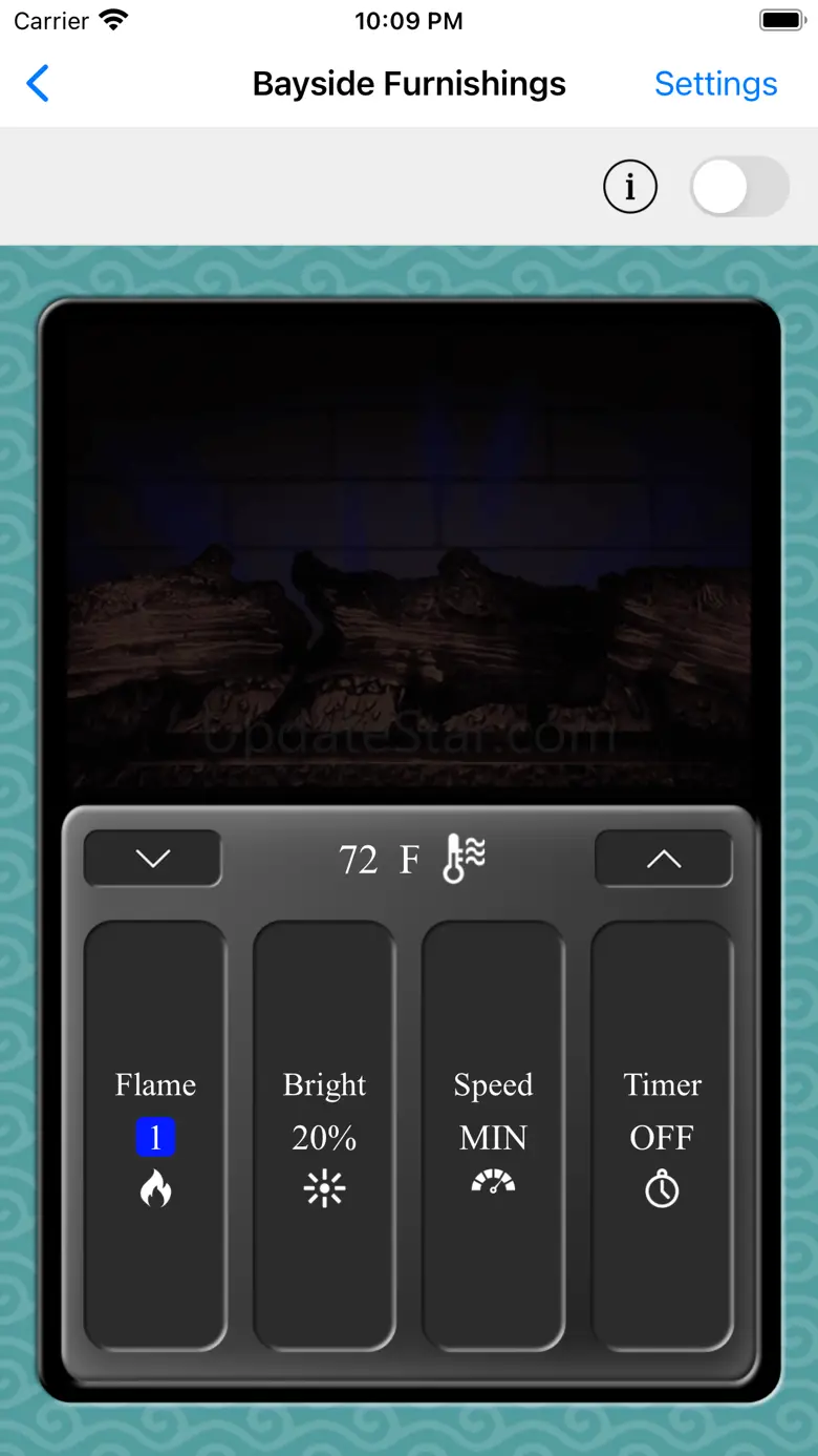Bayside Bluetooth Fireplace 1.1.9