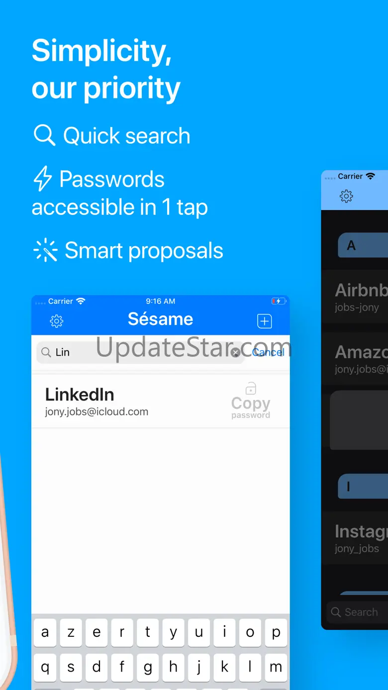 Sésame secure Password Manager 7.2.1