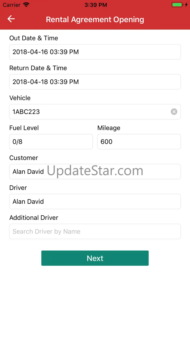 Speed Car Rental Software(CRS) 1.3.9