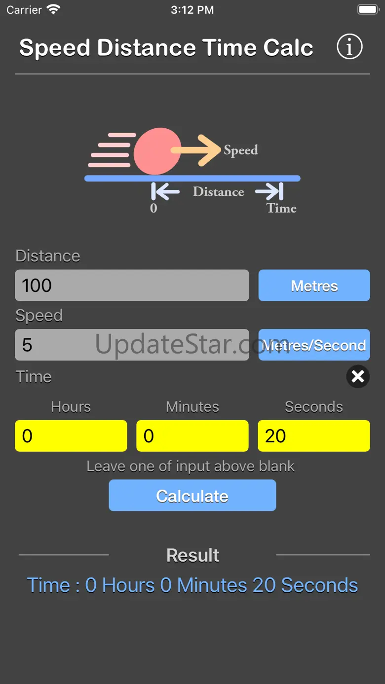Speed Distance Time Calc 1.2