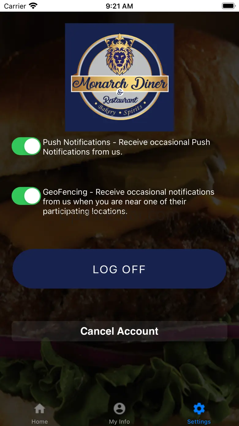 Monarch Diner Rewards 3.2.1