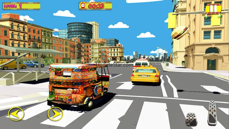 3 Wheeler City Taxi Tuk Tuk 3D 1.0