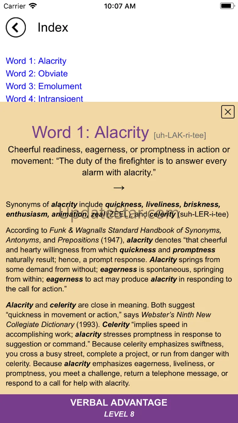 Verbal Advantage - Level 8 2.4