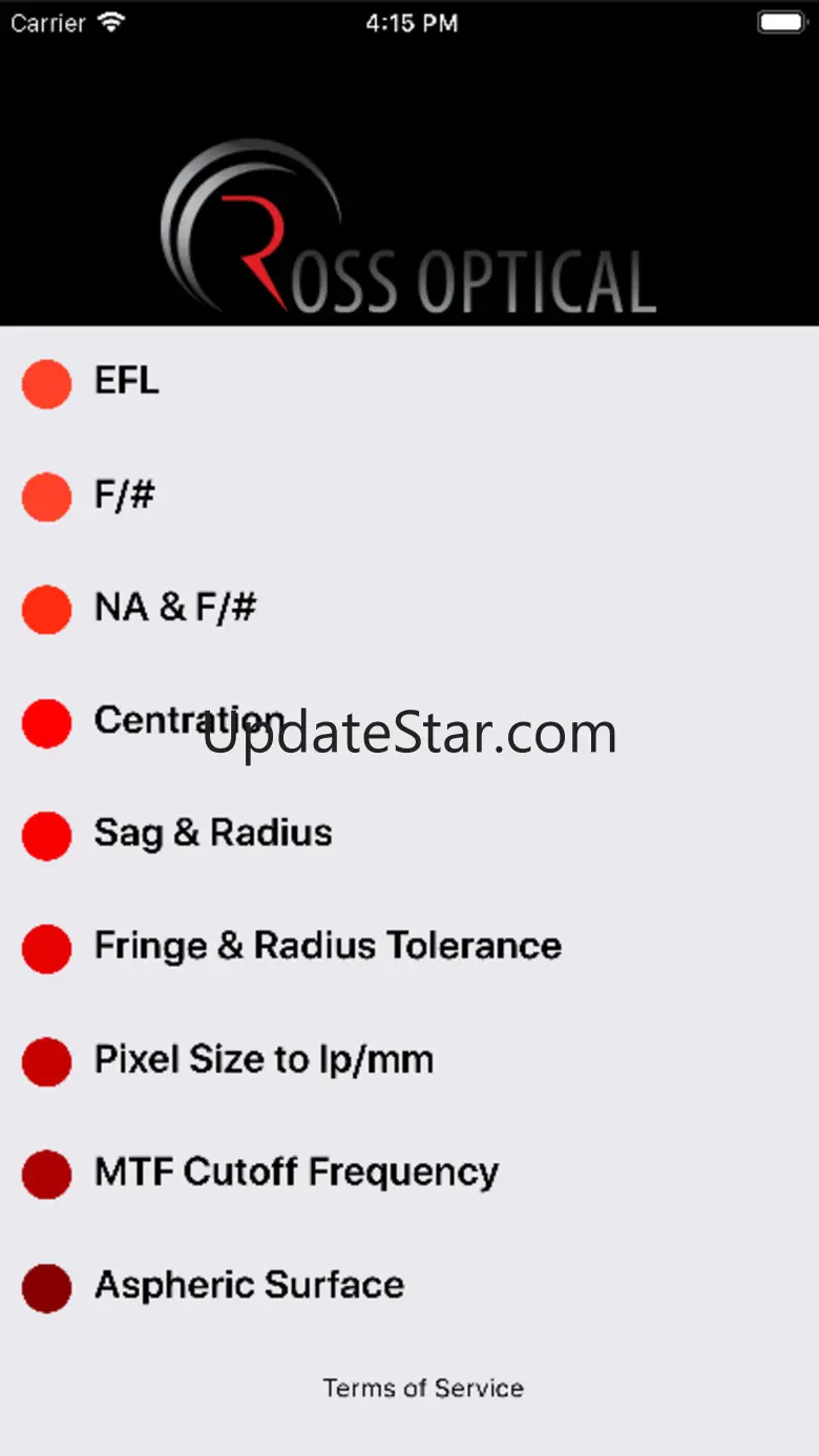 Ross Optical Calculator 2.0.2