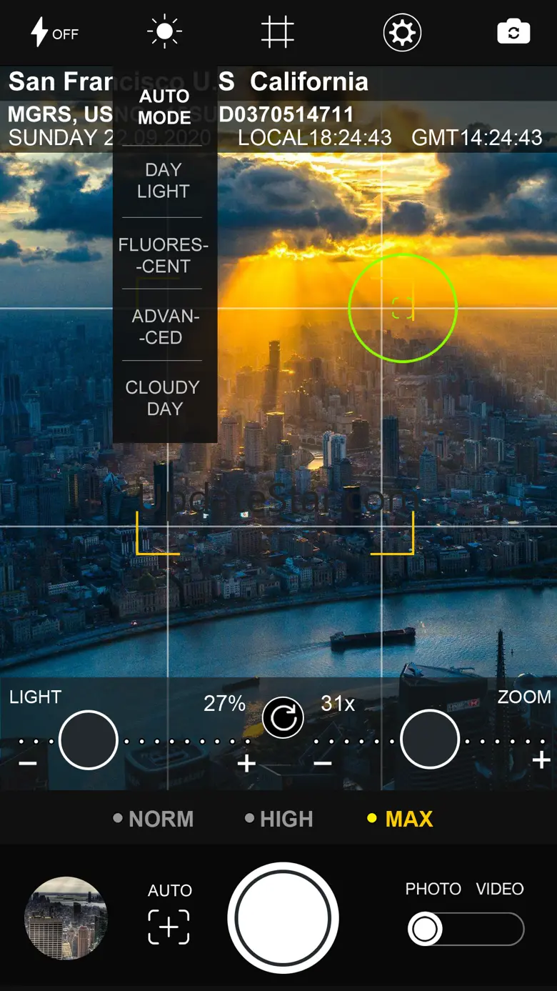 BINOCULARS  35X GPS STAMP 2.2.1