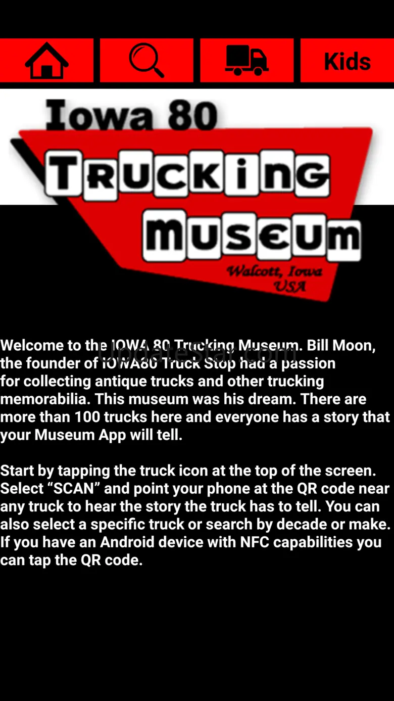 Iowa 80 Trucking Museum 1.2.01