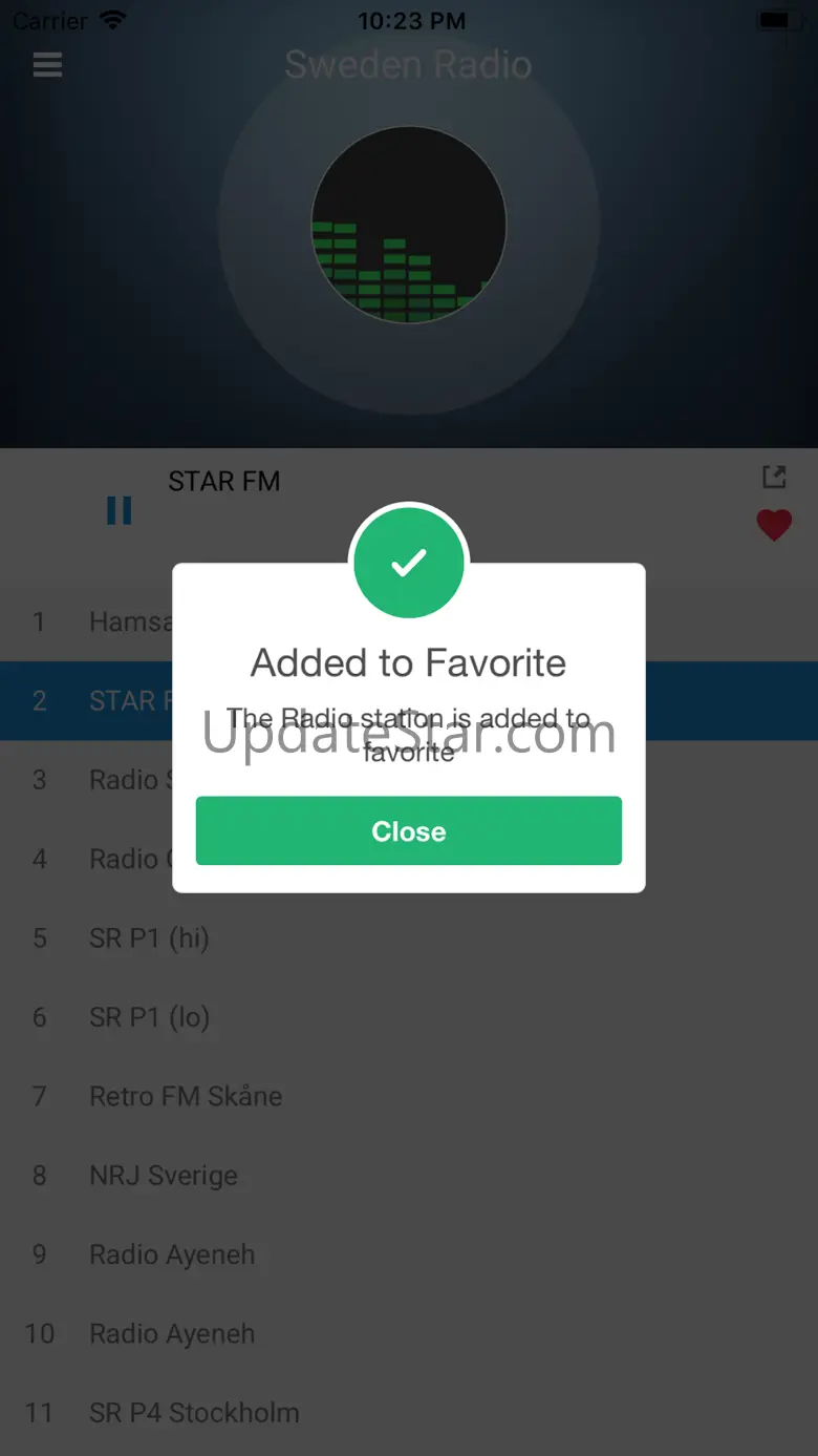 Sweden Radio Station: Swedish 1.0