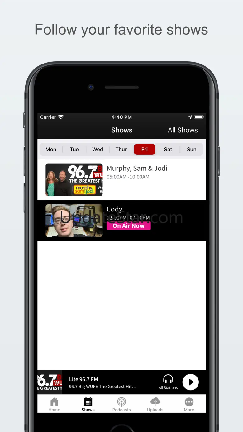 96.7 BIG WUFE 2.5.0