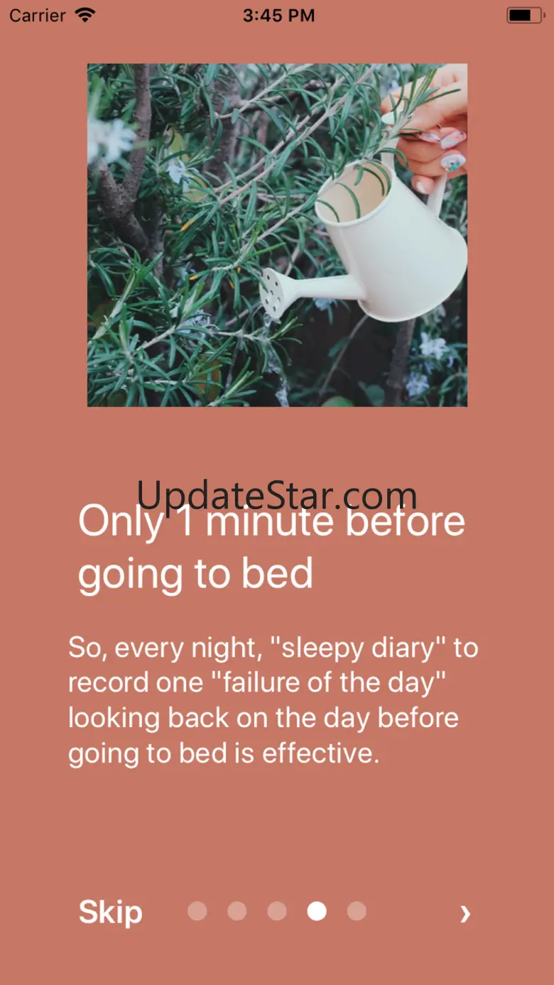 Learn from mistake of Diary 1.3.8
