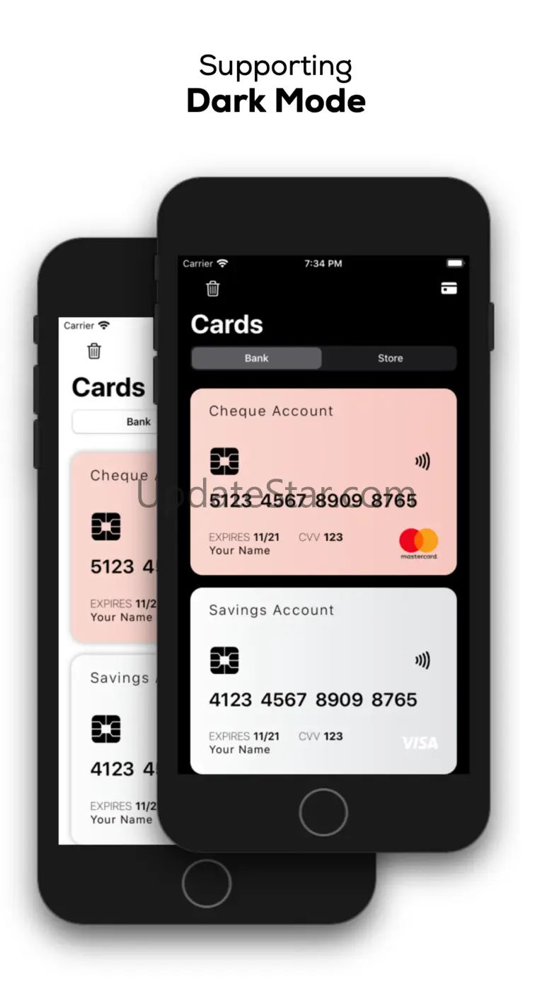 Cards - Store Bank Cards 3.1.0