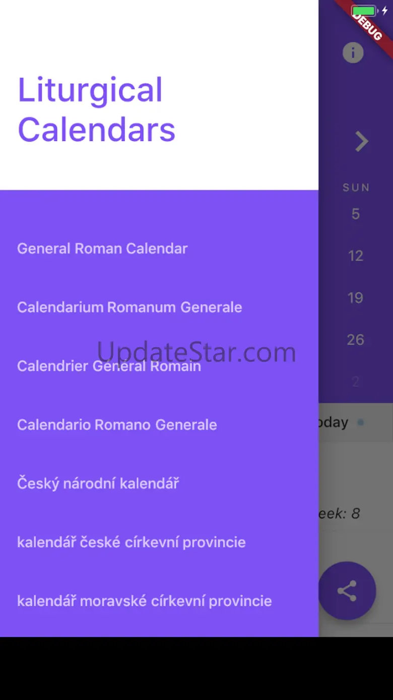 Roman Liturgical Calendar 1.1