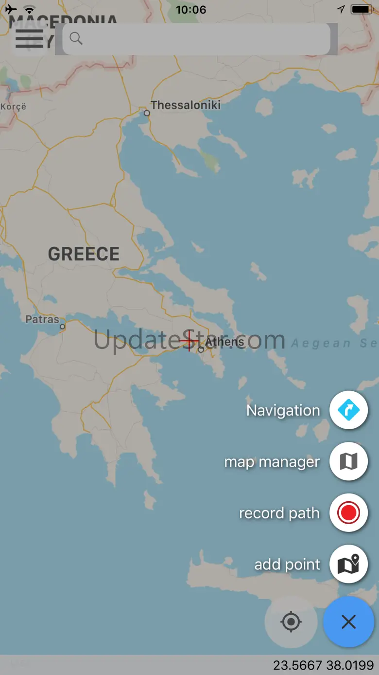 Toponavigator Greece topo maps 1.5