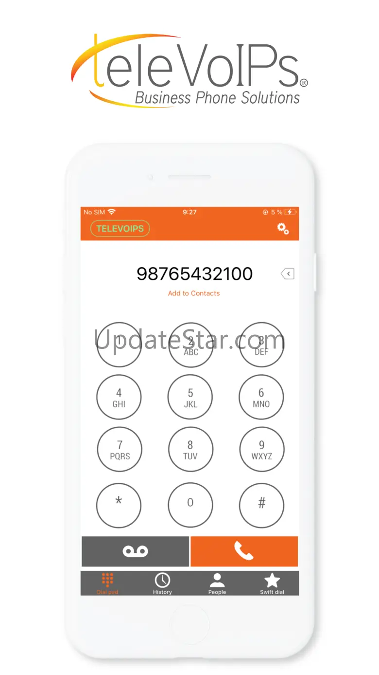 TeleVoIPs Softphone 1.7.9