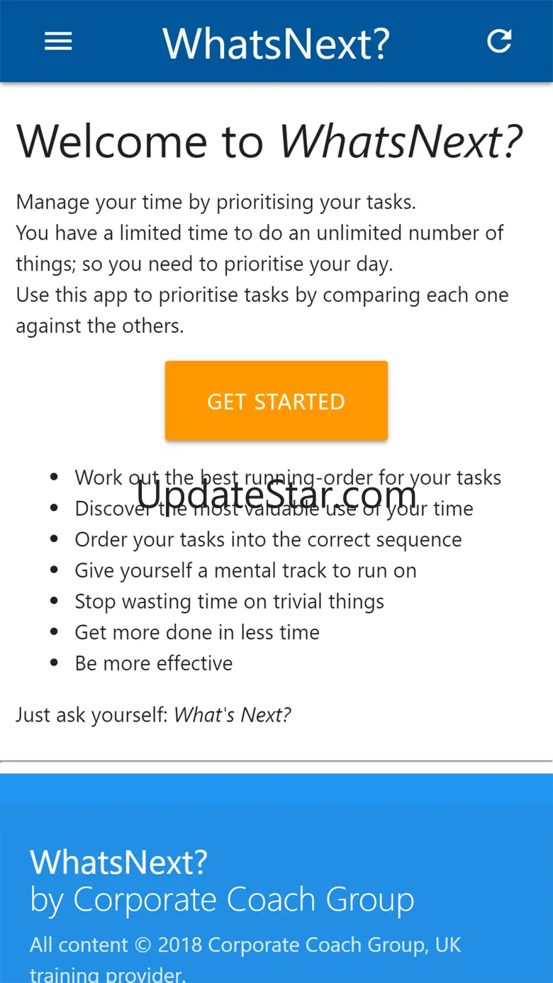 WhatsNext? 1.0