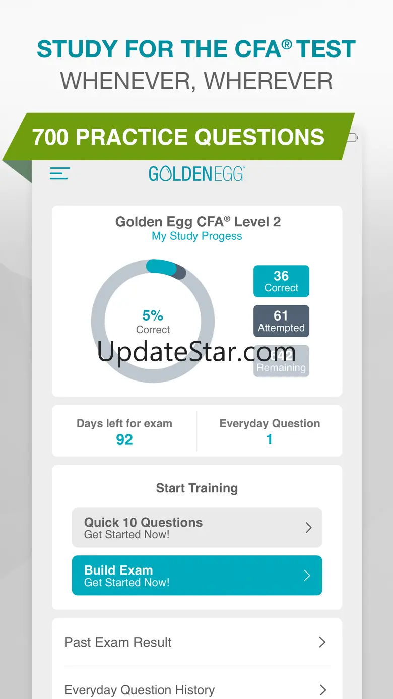 Golden Egg CFA® Exam Level 2 1.3