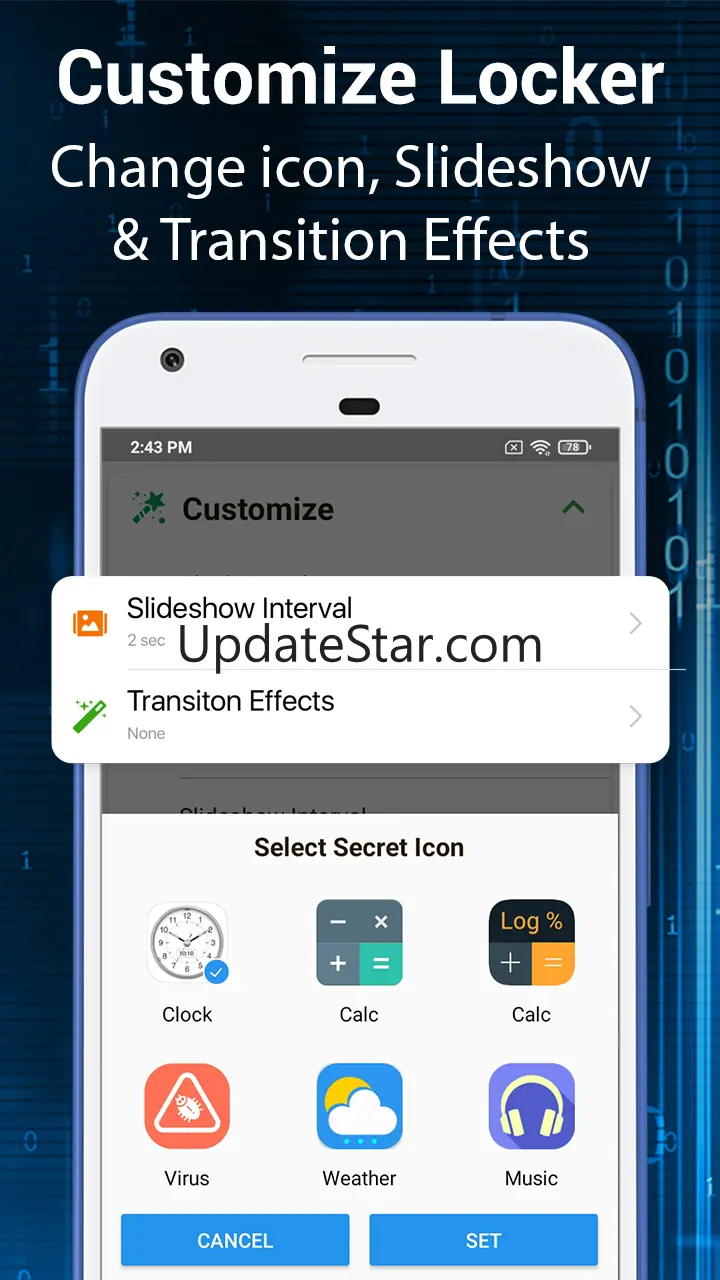 Clock Vault-Hide Photos,Videos 41.0