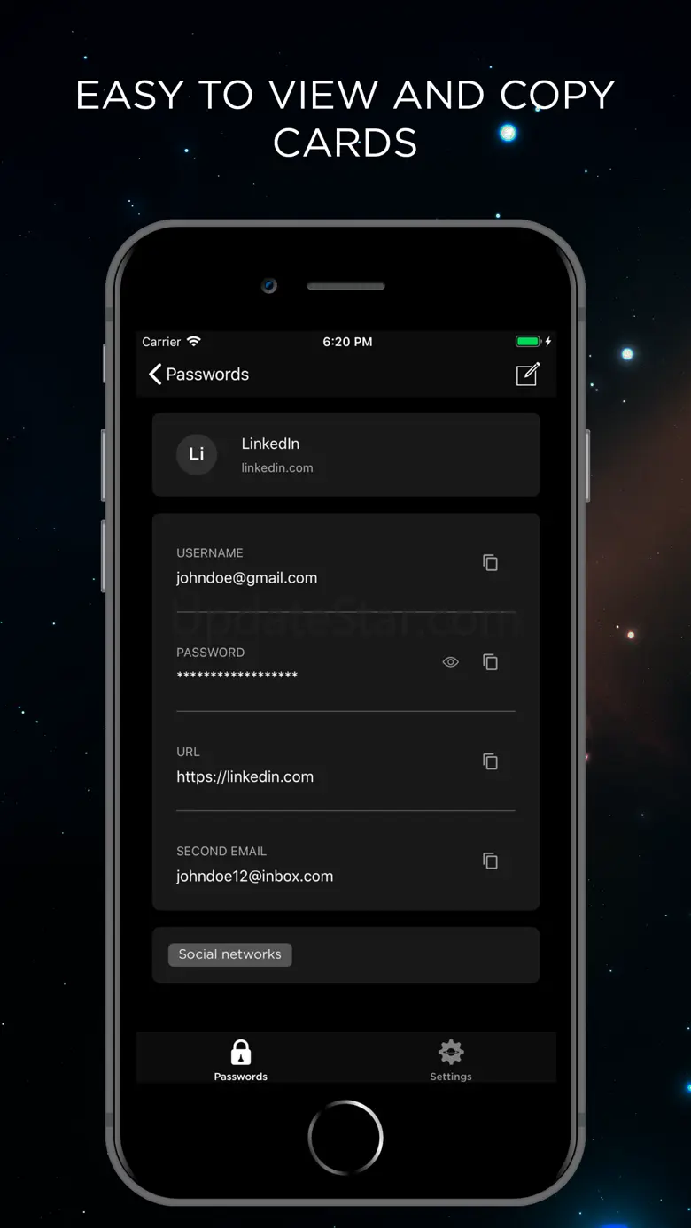 Satellite Password Manager 1.1.1