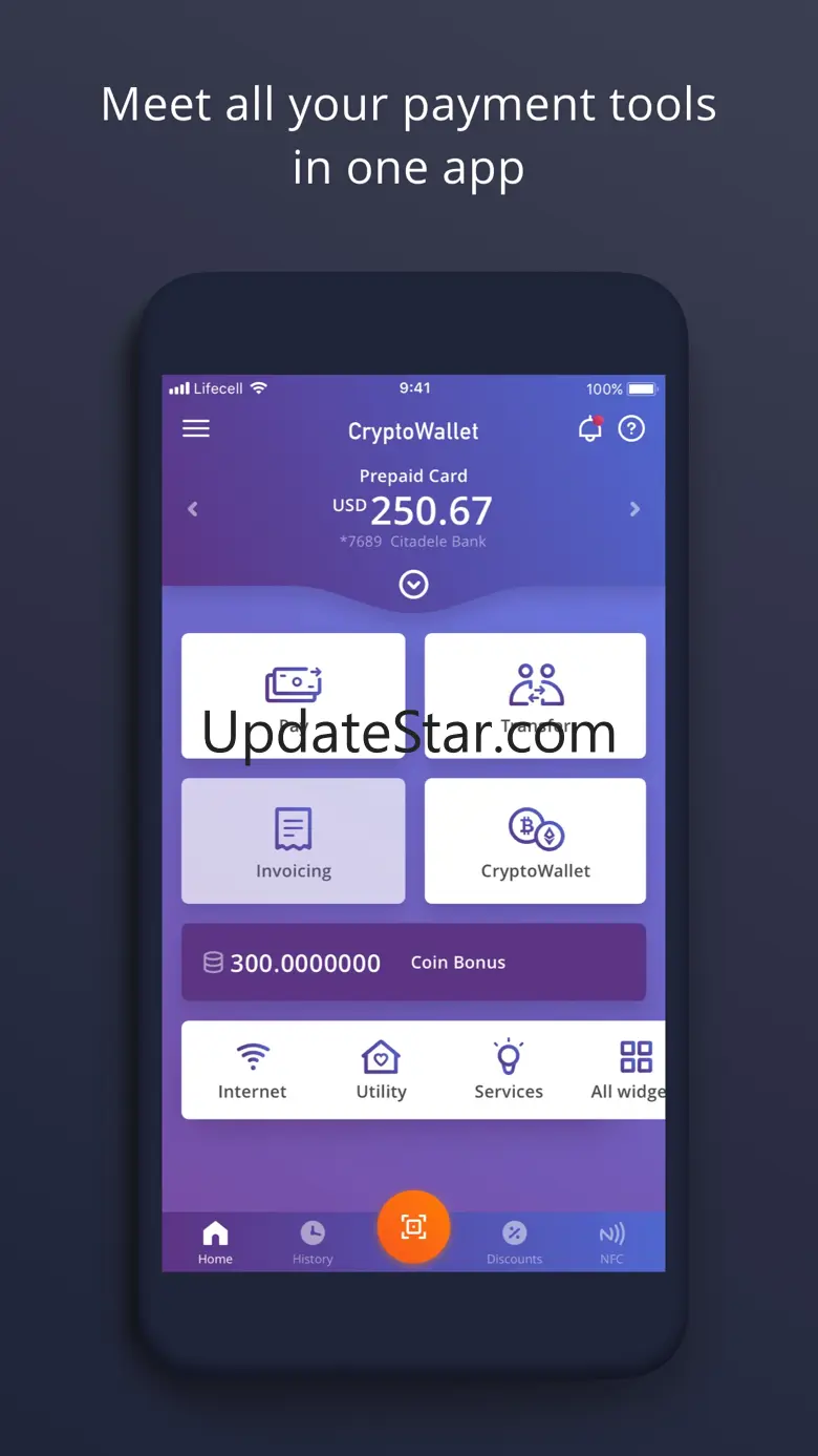 CryptoWallet. 1.1.1