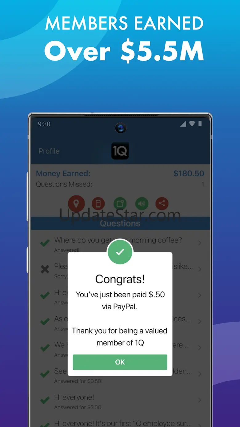1Q: Earn Easy Cash for Surveys 2.27