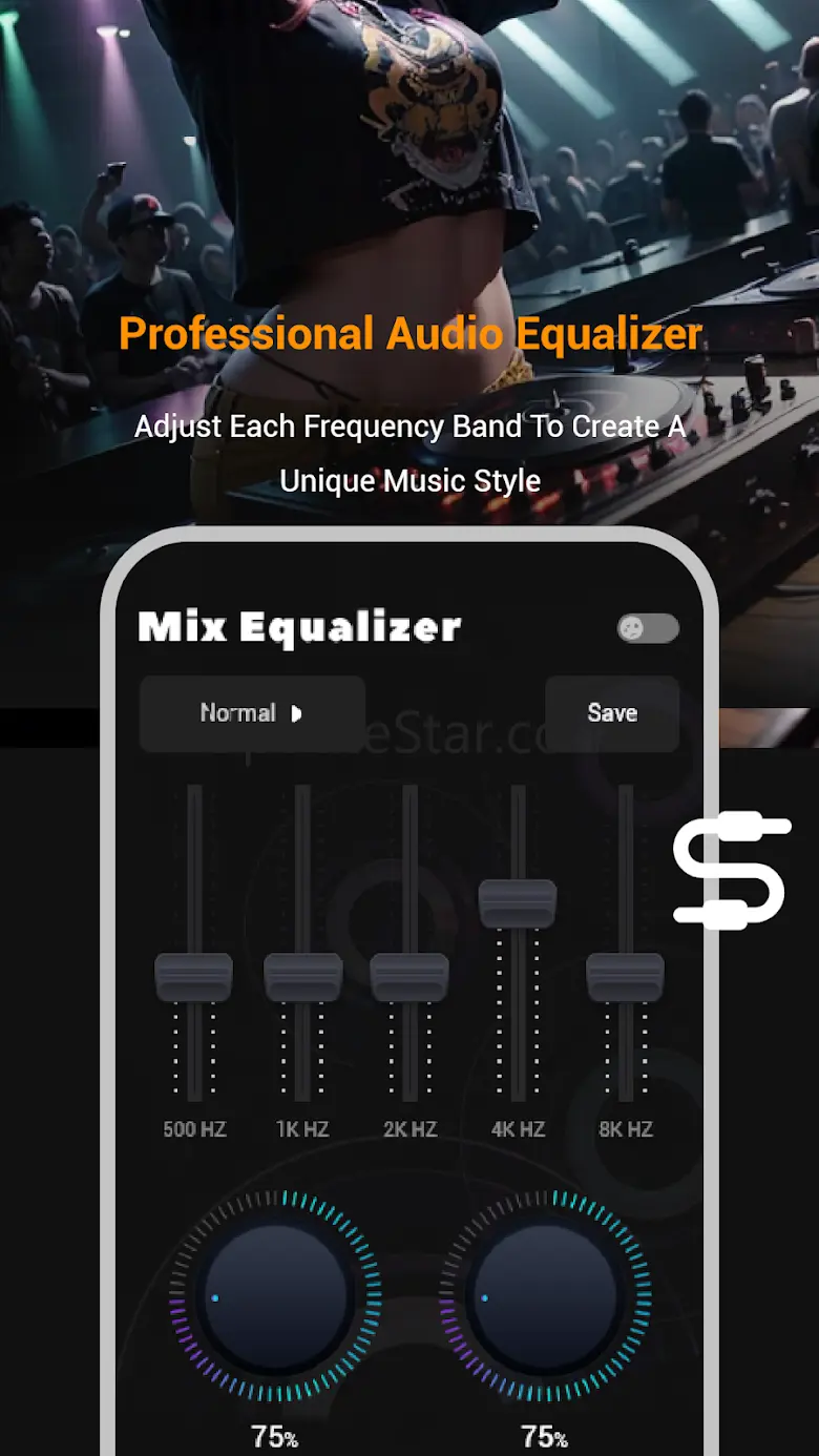 Mix Equalizer-Equalizer&Volume