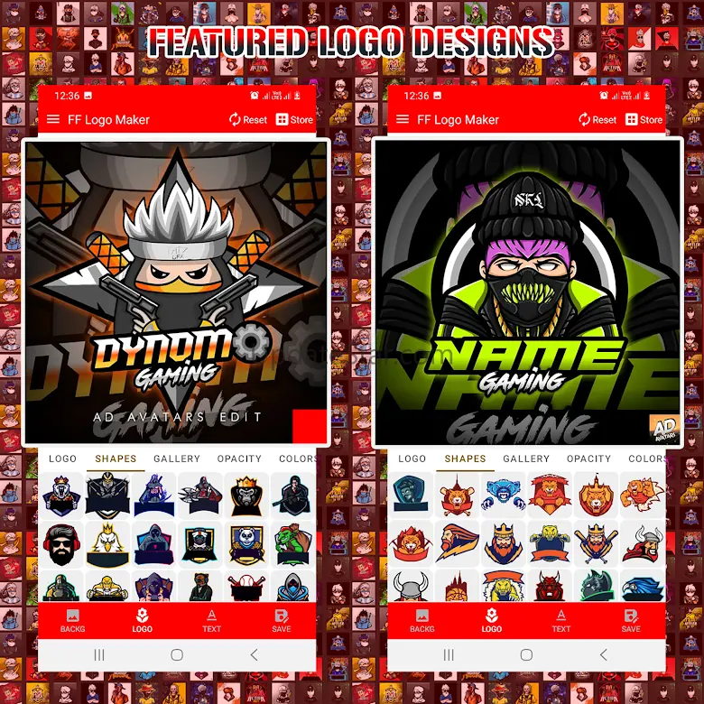 FF Logo Maker - Gaming logo 3.3