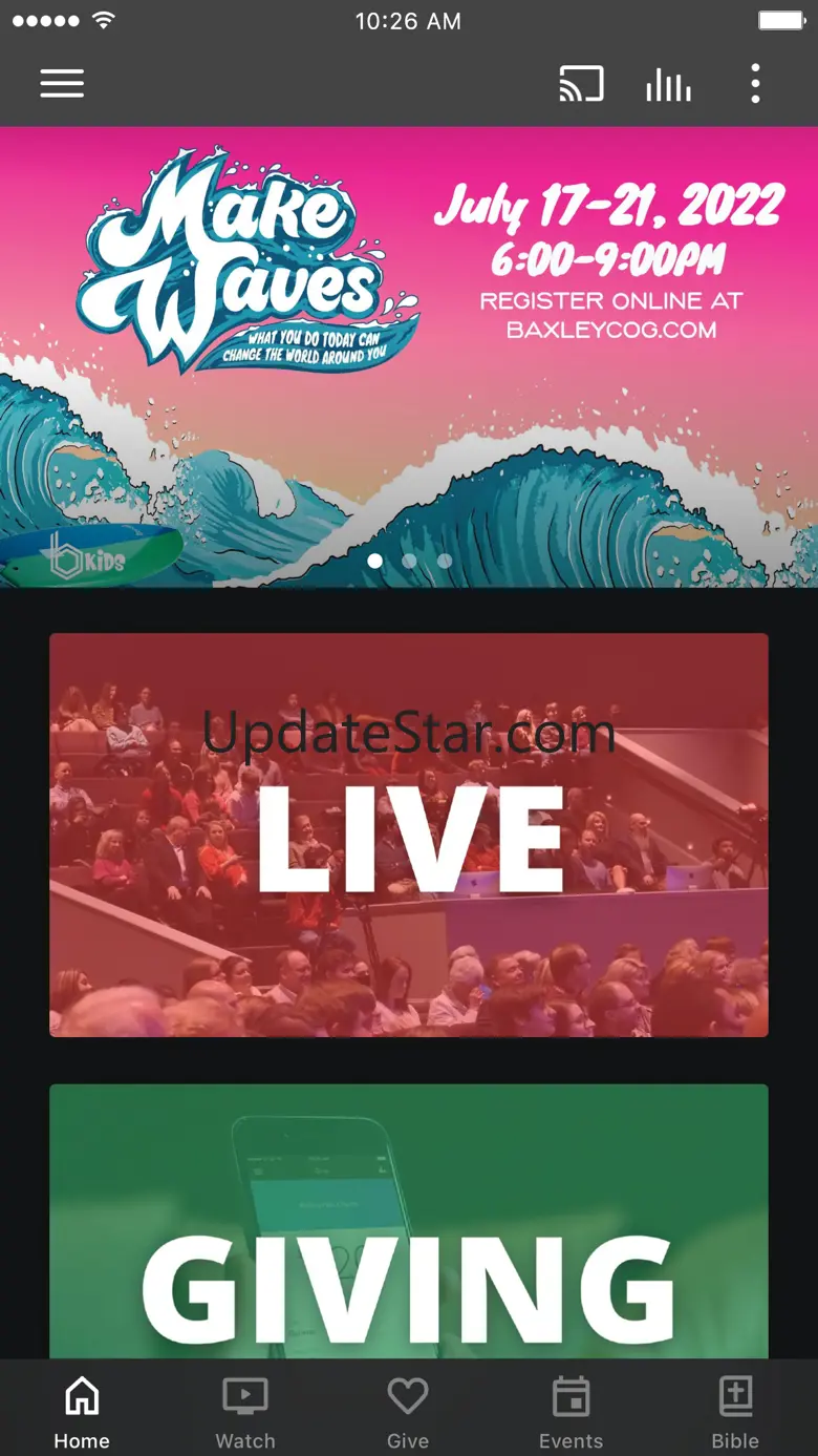 Baxley Church of God App 6.0.1