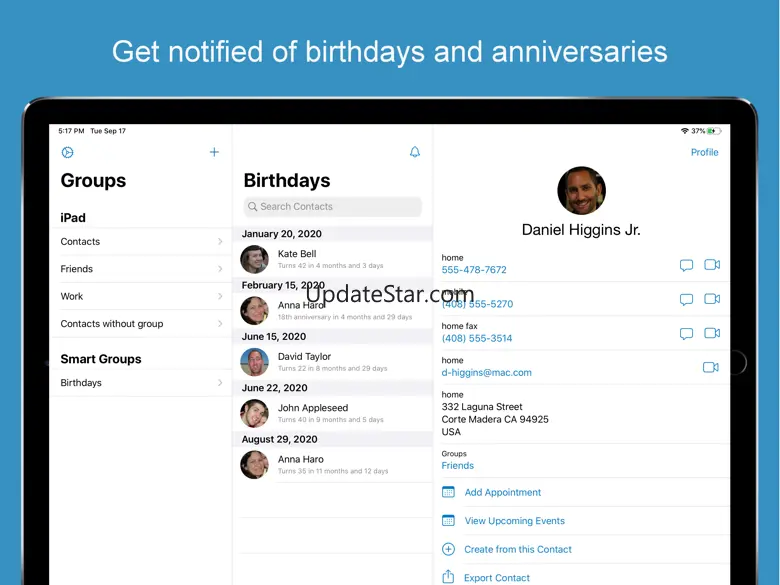 ContactsXL for iPad 2.51