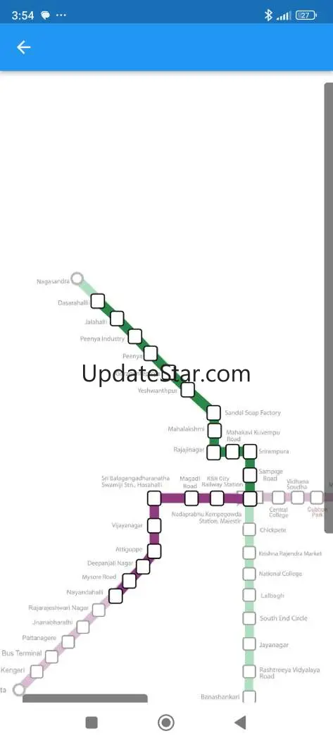 Bangalore Travel - Route Map 1.22