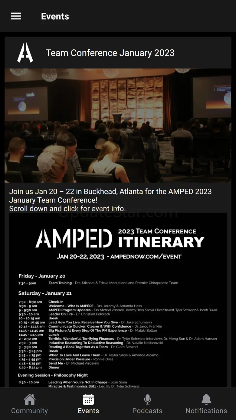 AMPED Chiropractic Mastermind 2.0.3