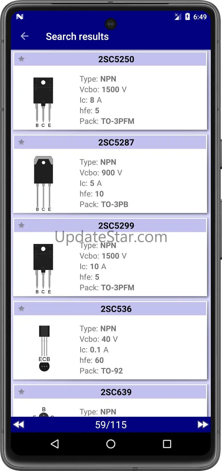 Electronics Database (offline) 2.58