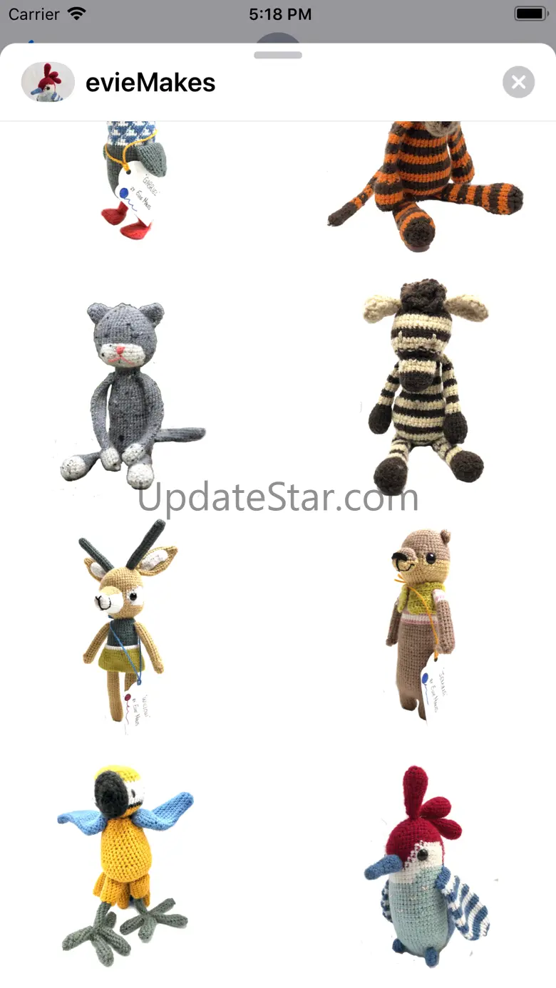 evieMakes crochet stickers 1.5
