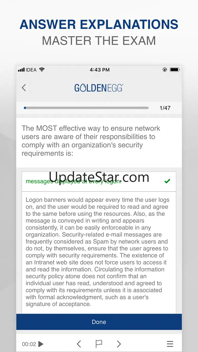 CISM Practice Test 1.1