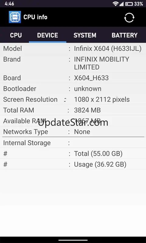 CPU Info: CPU-Z All Device Inf 1.13