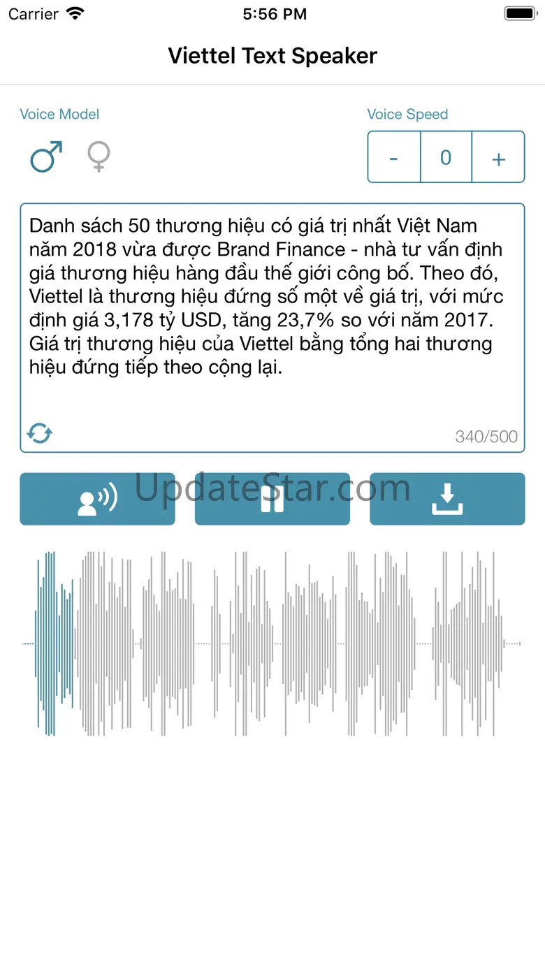 Viettel Text Speaker 1.0.1