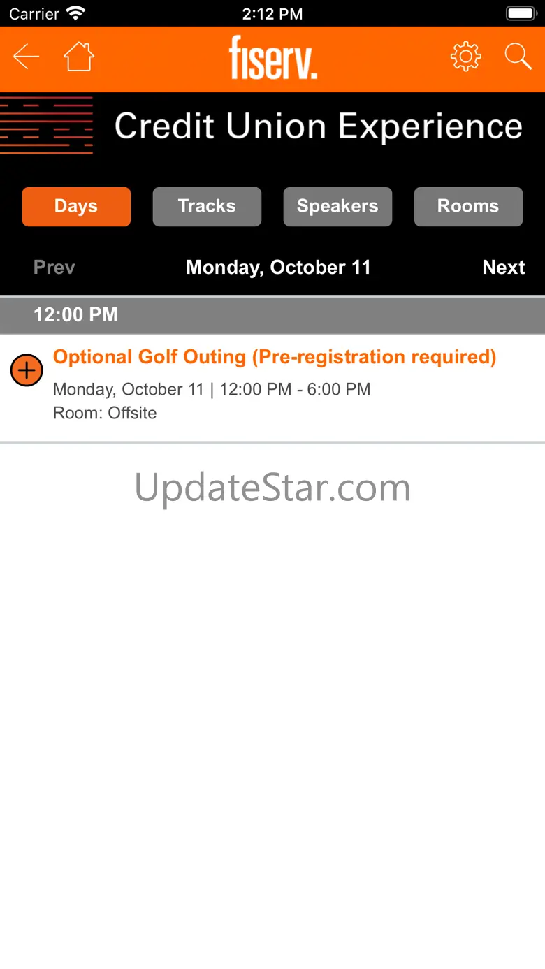 Fiserv Events 6.0