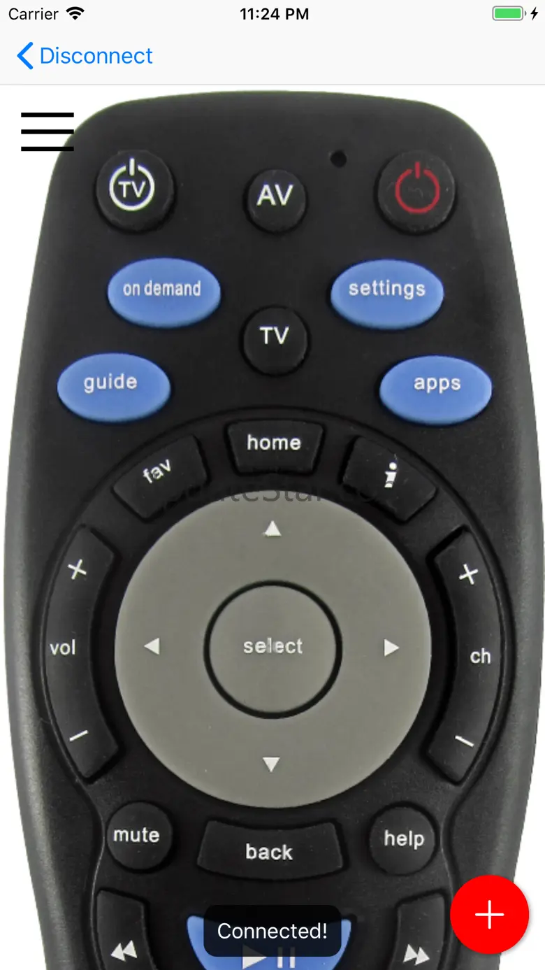 Remote Control for Tata Sky 9.8