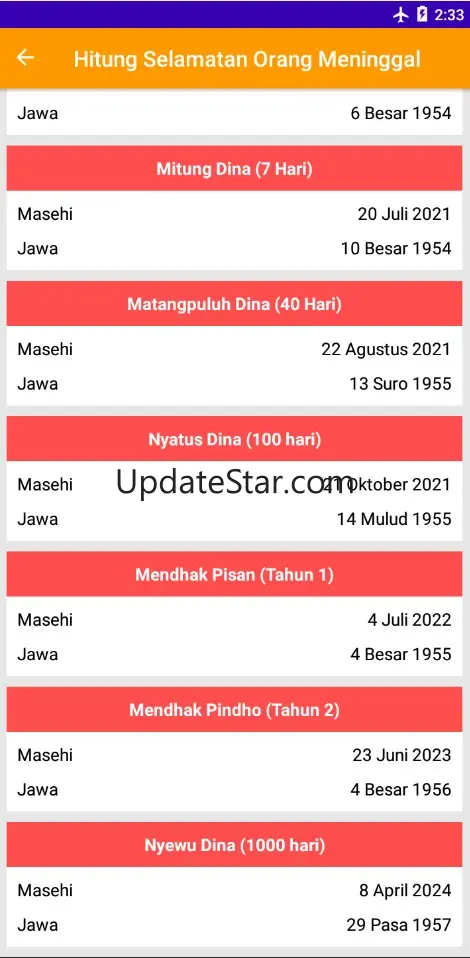 Java Calendar - Calc Selamatan 1.4
